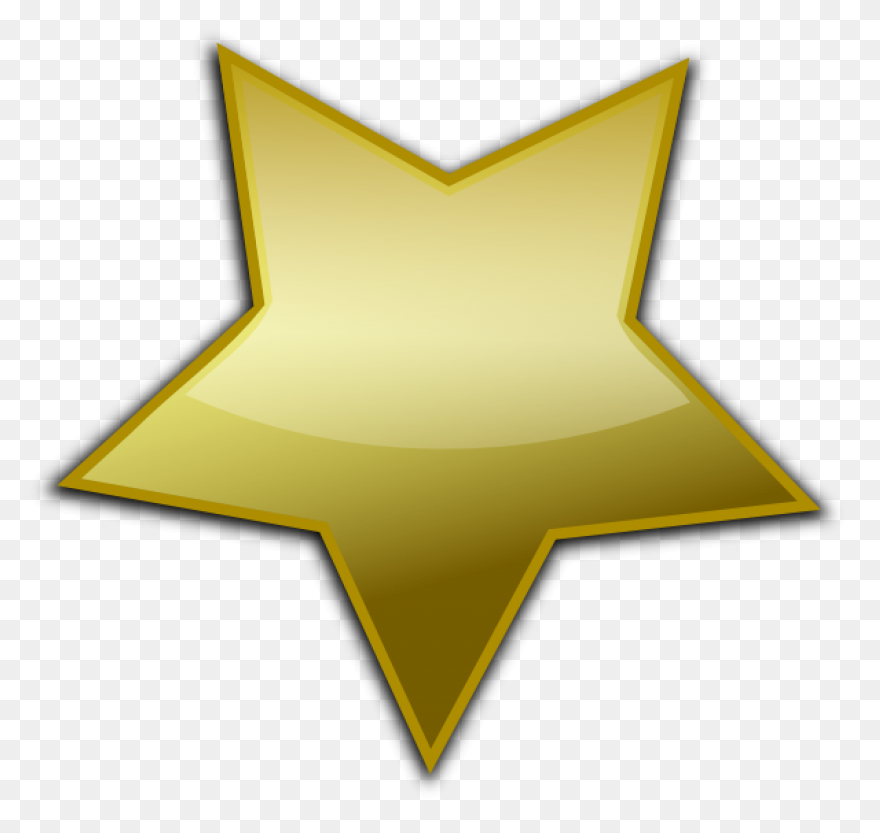 Gold Star Golden Star Clipart - Cli