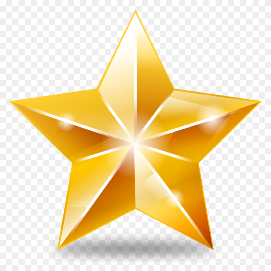 Gold Star Golden Star Clipart - Cli