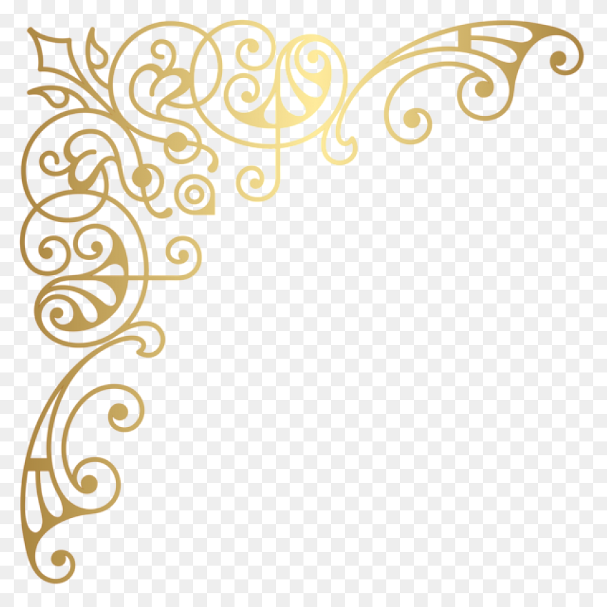 Decorative Border Clipart Fancy - F