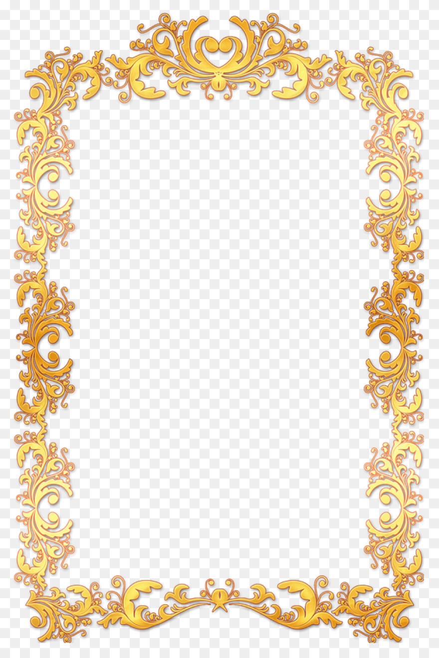Decorative Border Clipart Fancy - F