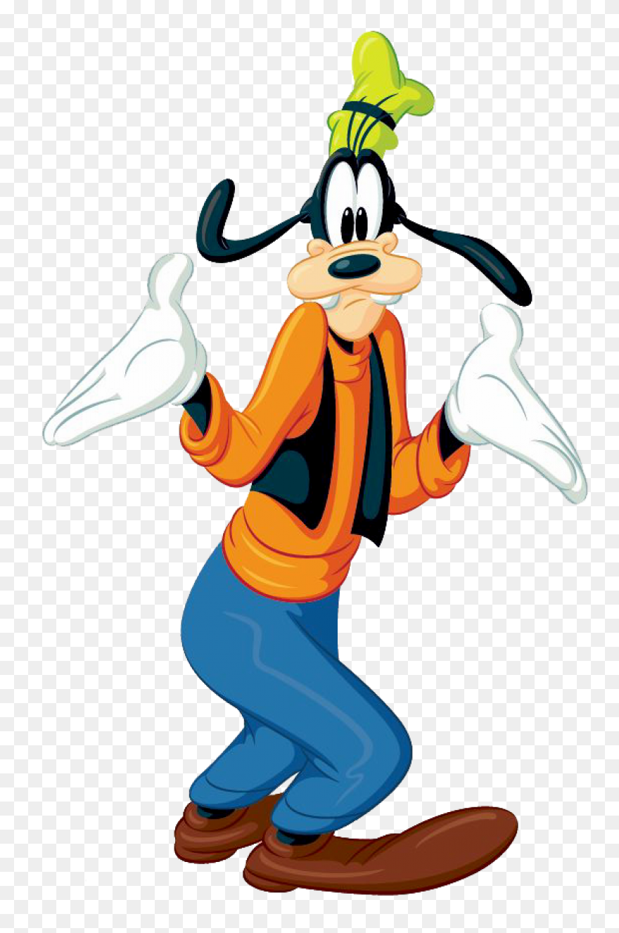 Goofy Sticker Clipart - Full Size C