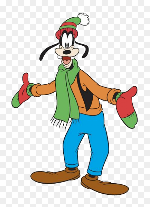 Goofy Sticker Clipart - Full Size C