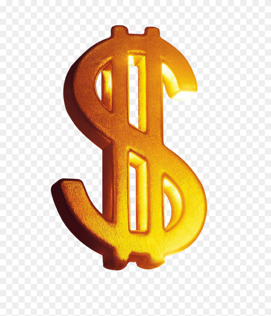 Free Gold Dollar Sign Png, Download