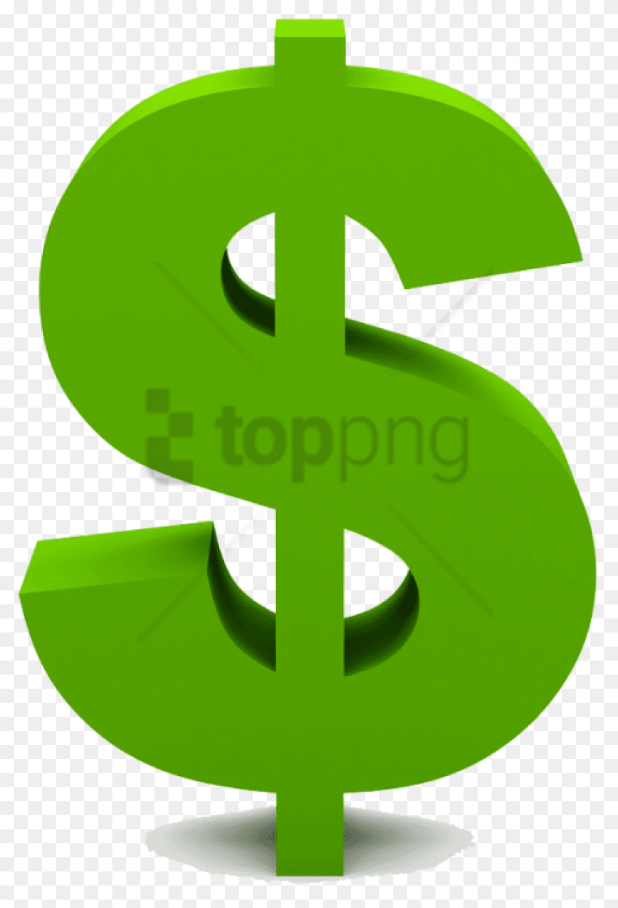 Free Gold Dollar Sign Png - Gold Dollar Sign