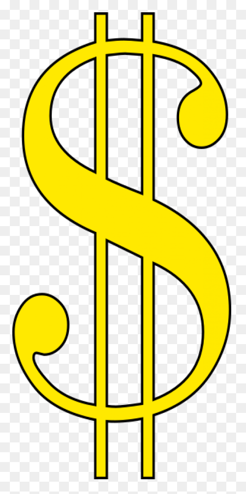 Free Gold Dollar Sign Png, Download