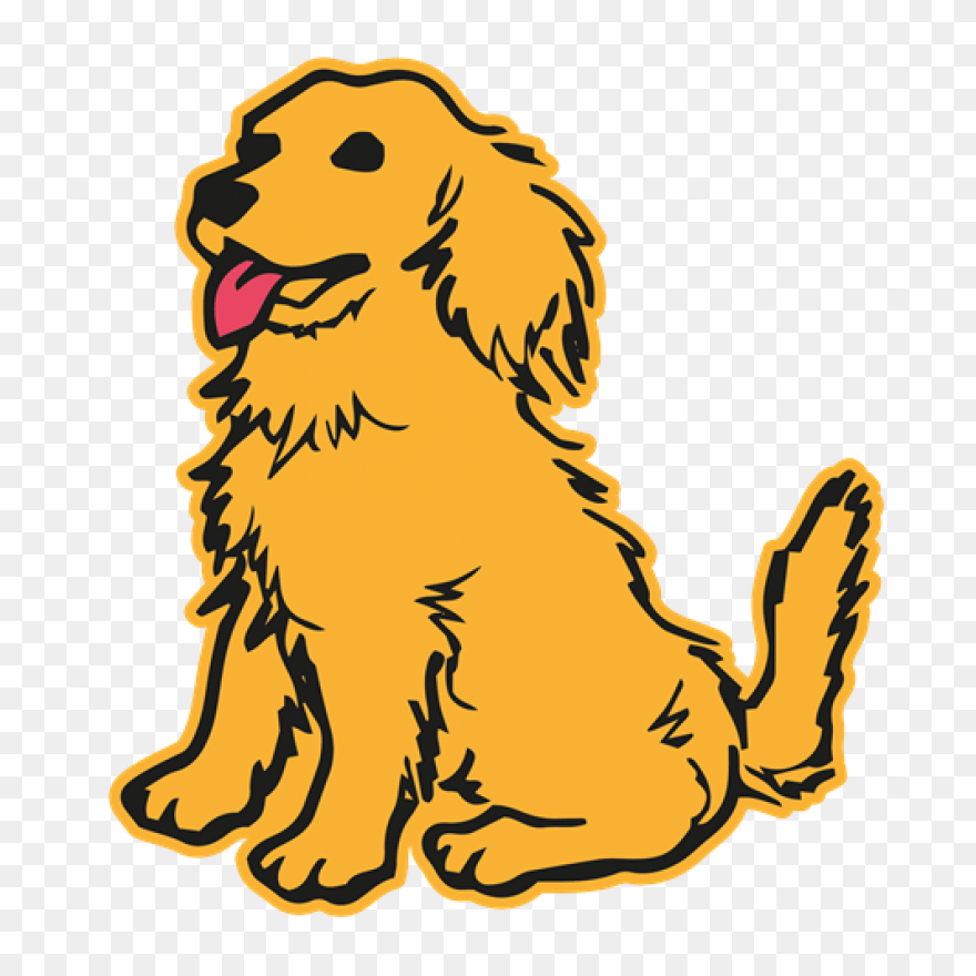 Dog - Golden Retriever | Free PNG-W