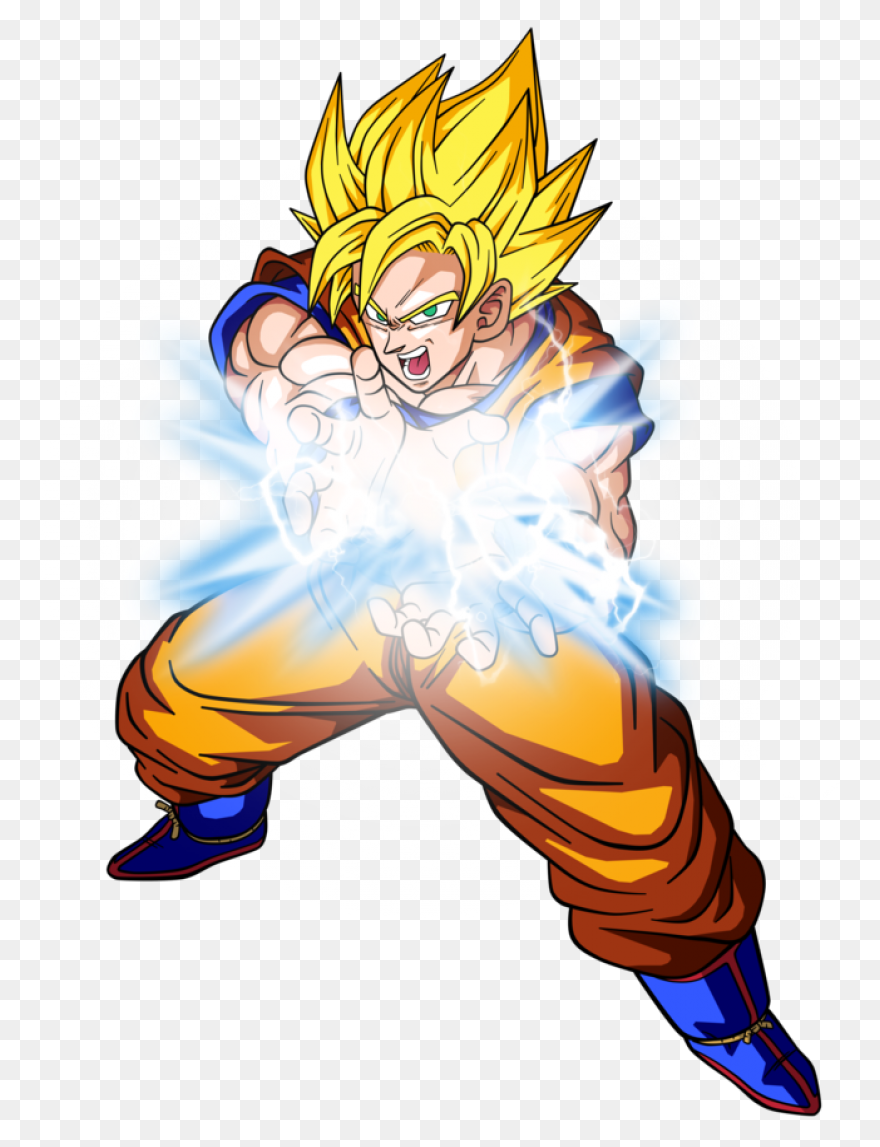 Goku Ssj Kamehameha Render 6 By Max