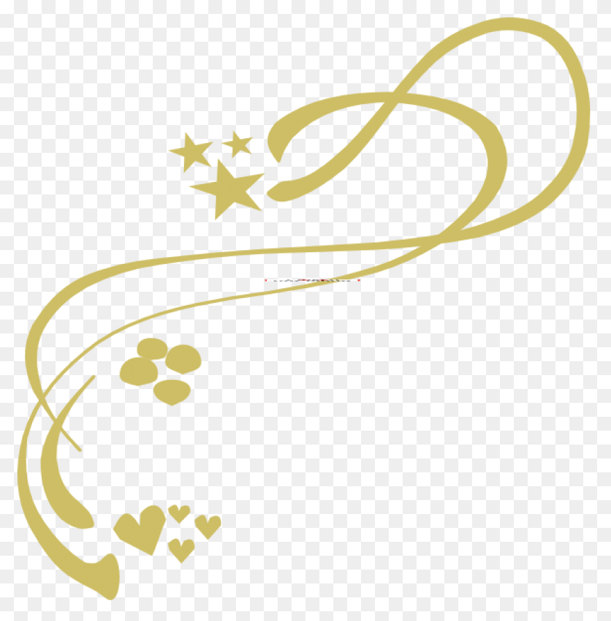 Black And Gold Swirls Clip Art At C