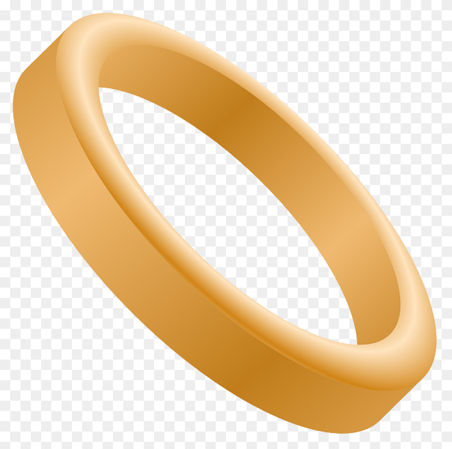 Wedding Rings Leaves - White And Ye