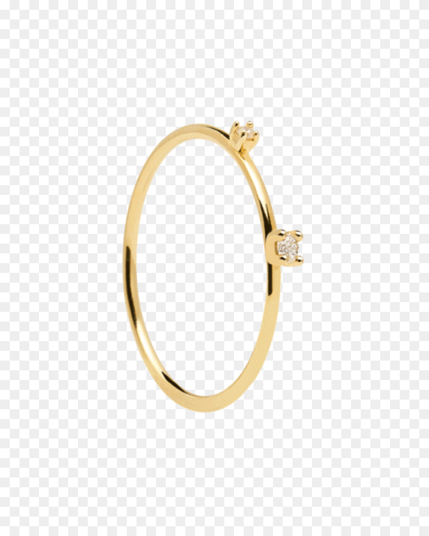 Wedding Rings Leaves - White And Ye