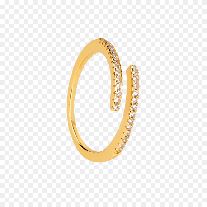 Wedding Rings Leaves - White And Ye