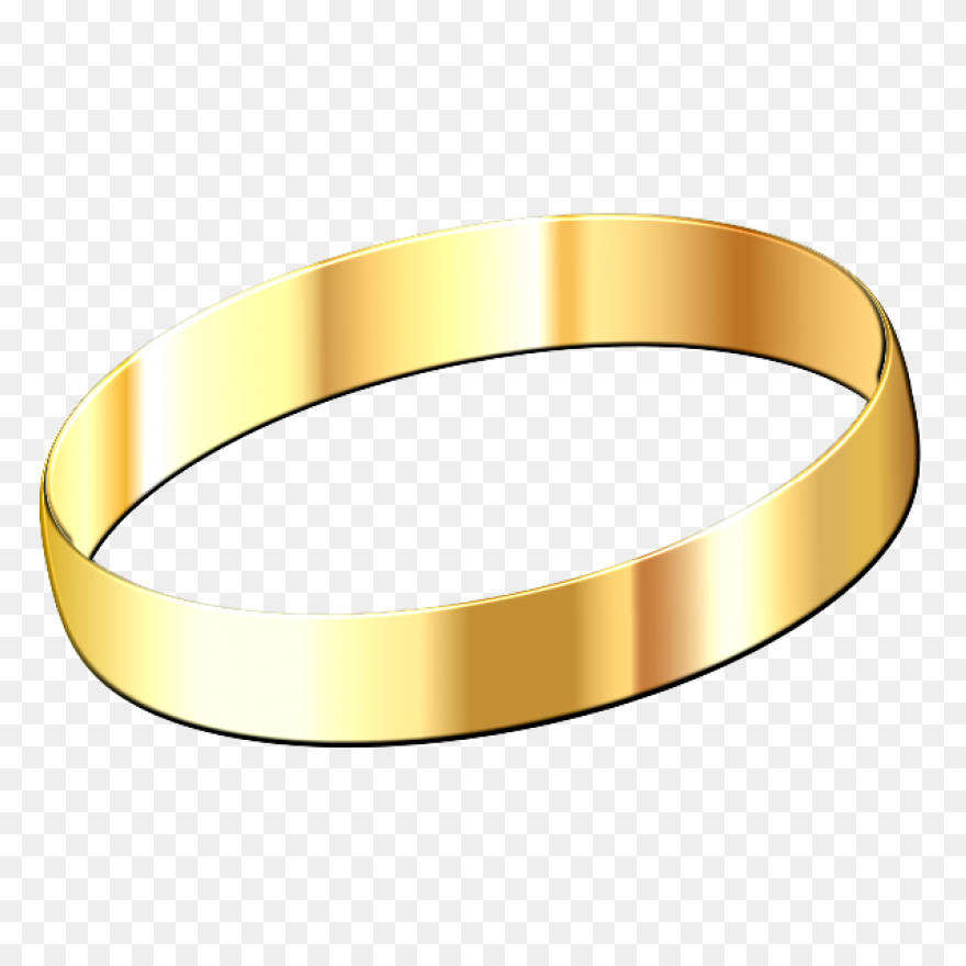 Wedding Rings Leaves - White And Ye