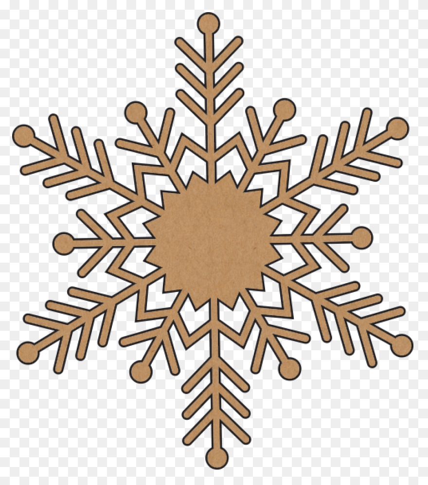 Free Snowflake Cliparts Gold, Downl