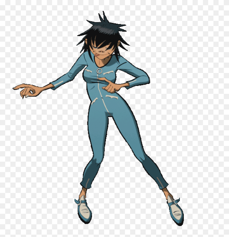 Tongue Out Sticker By Gorillaz For 