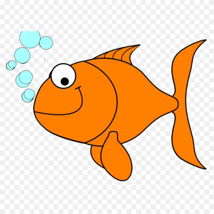 Fish Fish Tail Goldfish Clipart - F