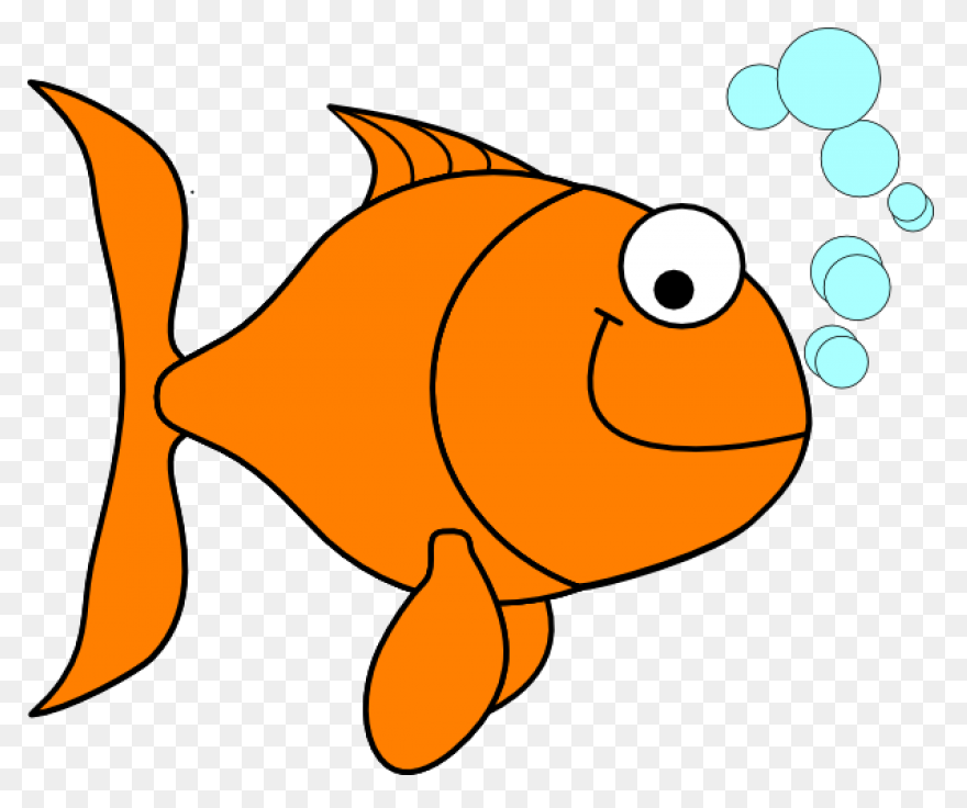Fish Fish Tail Goldfish Clipart - F