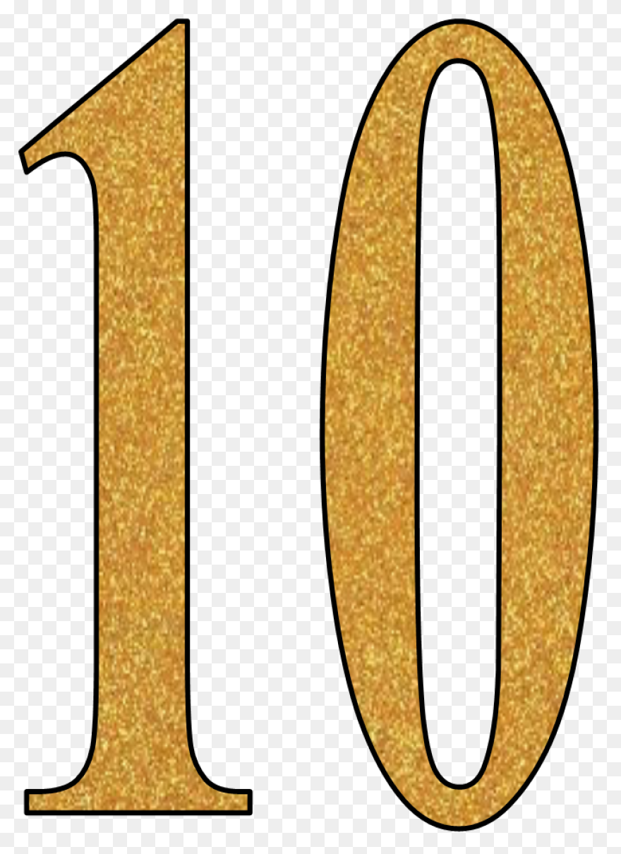 Free Gold Glitter Border Transparen