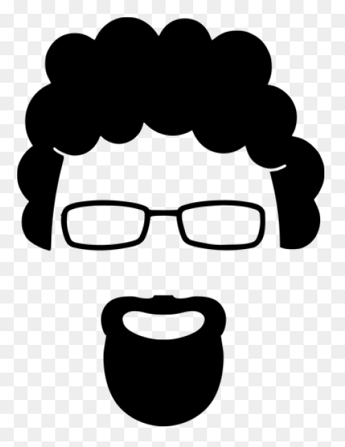 Goatee Clipart - Png Download - Ful