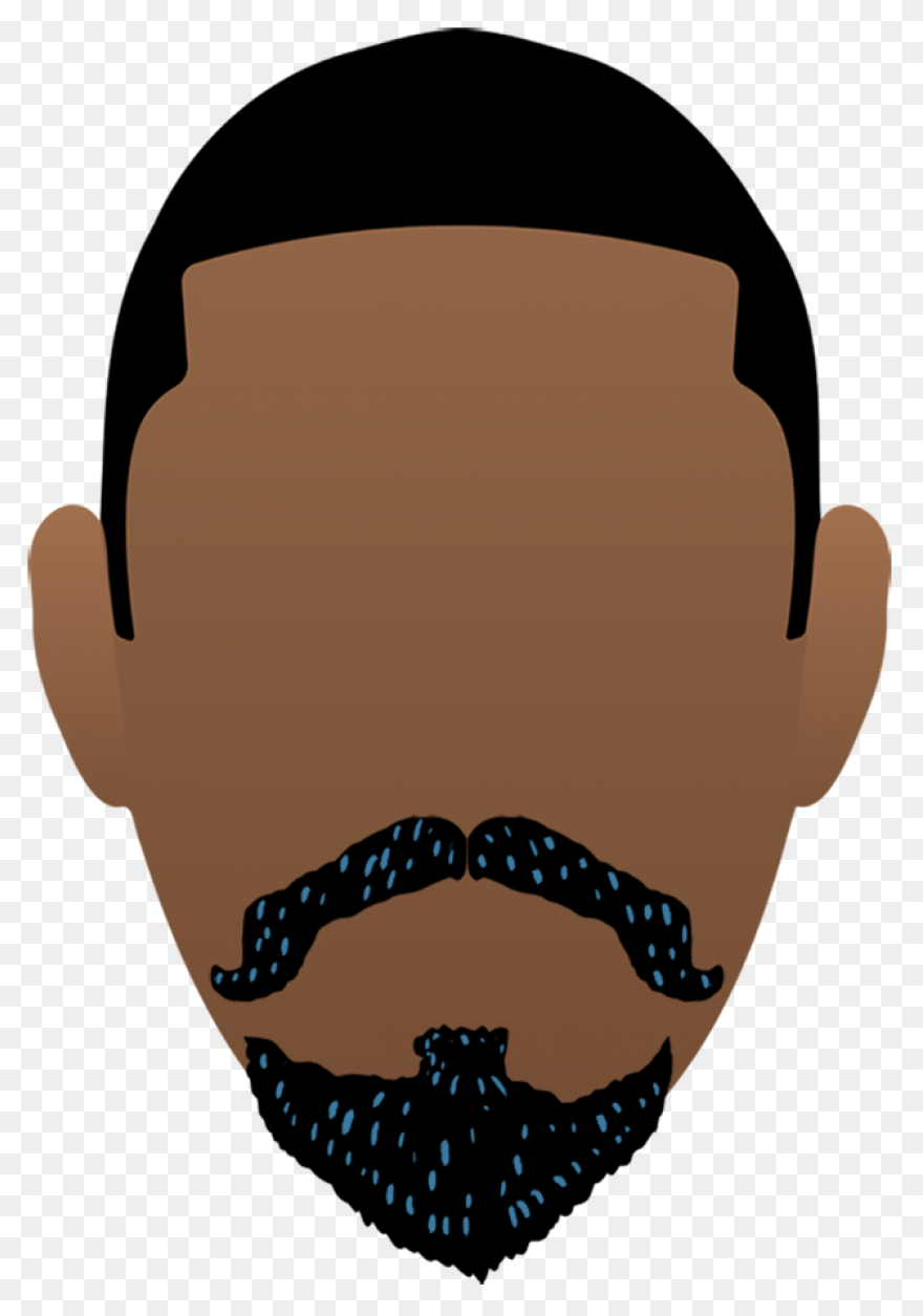 Goatee Clipart - Png Download - Ful