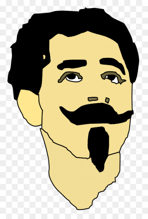 Goatee Clipart - Png Download - Ful