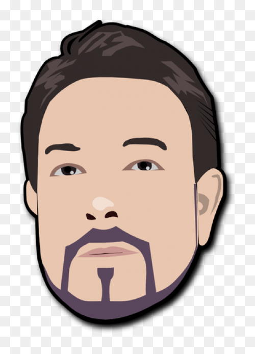 Goatee Clipart - Png Download - Ful
