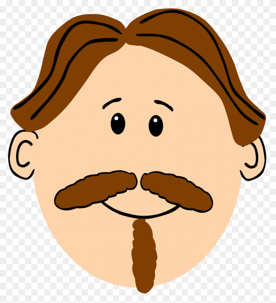 Goatee Clipart - Png Download - Ful