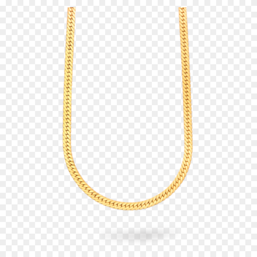 Liquid Gold Filled Herringbone Necklace - Gold Necklace