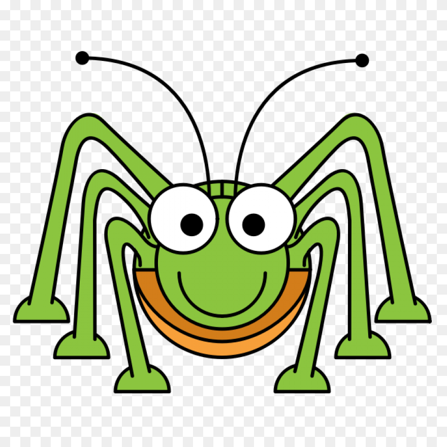 Cartoon Grasshopper | Free PNG - Grasshopper