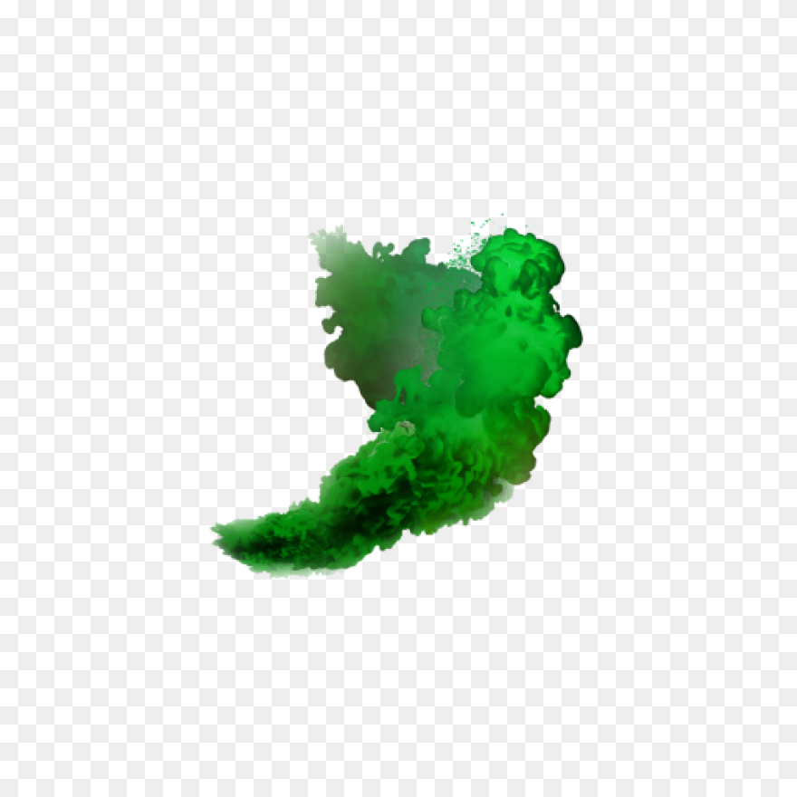 Green Smoke Png Transparent - Green