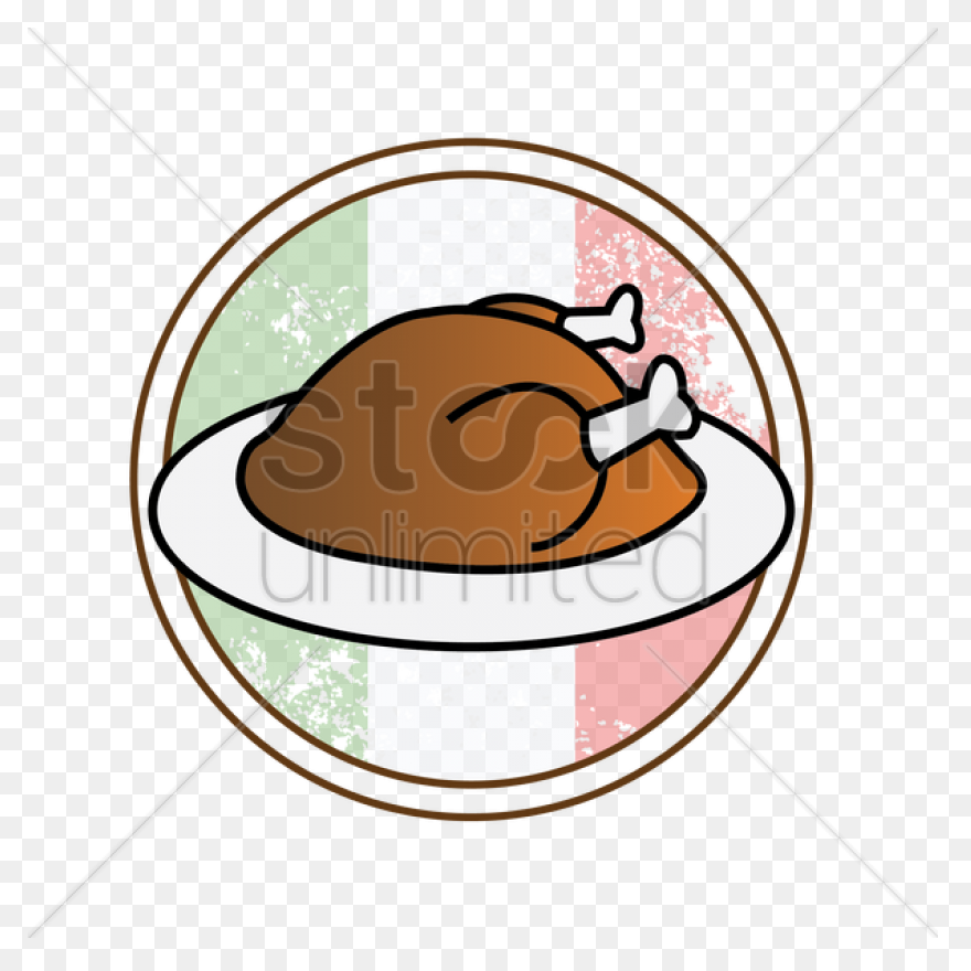Grilled Chicken Vector Image 1576418 - Grilled Chicken