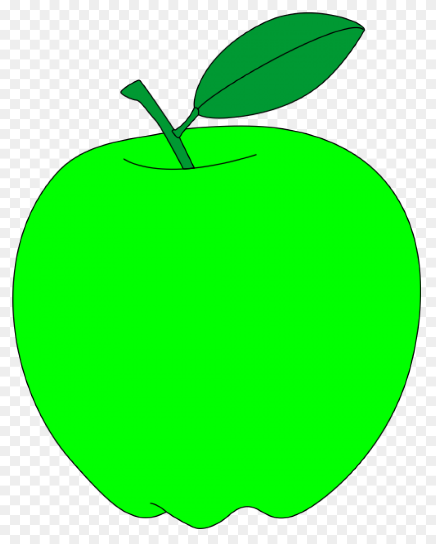 Green Apple Free Vector Clipart - Green Apple