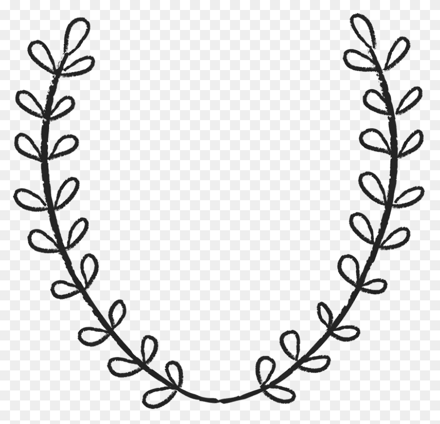 Vines Clipart Greenery - Corner Bor