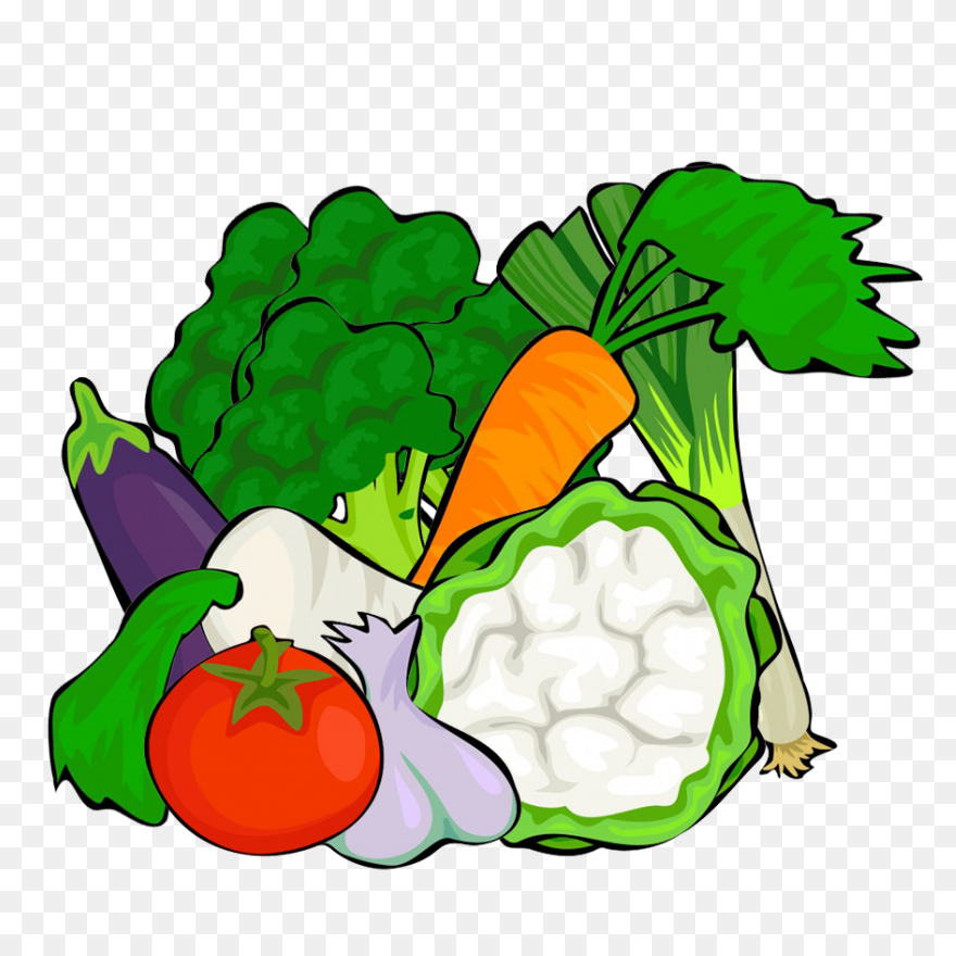Vegetables Clipart - Green Vegetables