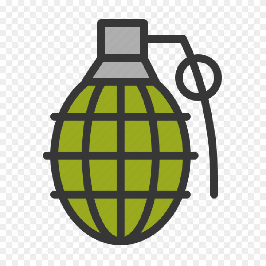 Transparent Hand Grenade Clipart, H