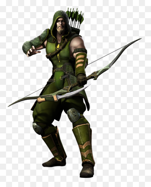 Green Arrow Comic Png Clipart Black