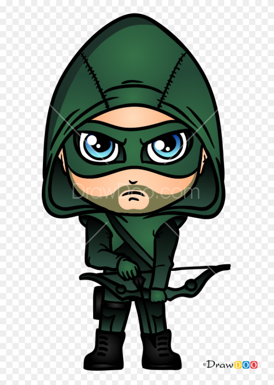 Green Arrow Comic Png Clipart Black