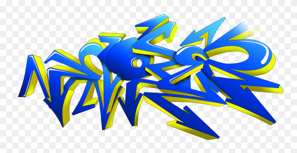 Graffiti Personalized Vinyl Wall Ar