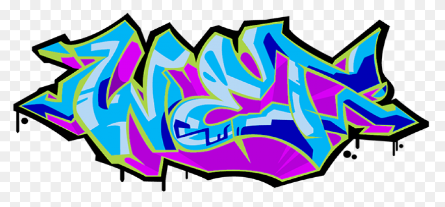 Graffiti Personalized Vinyl Wall Ar