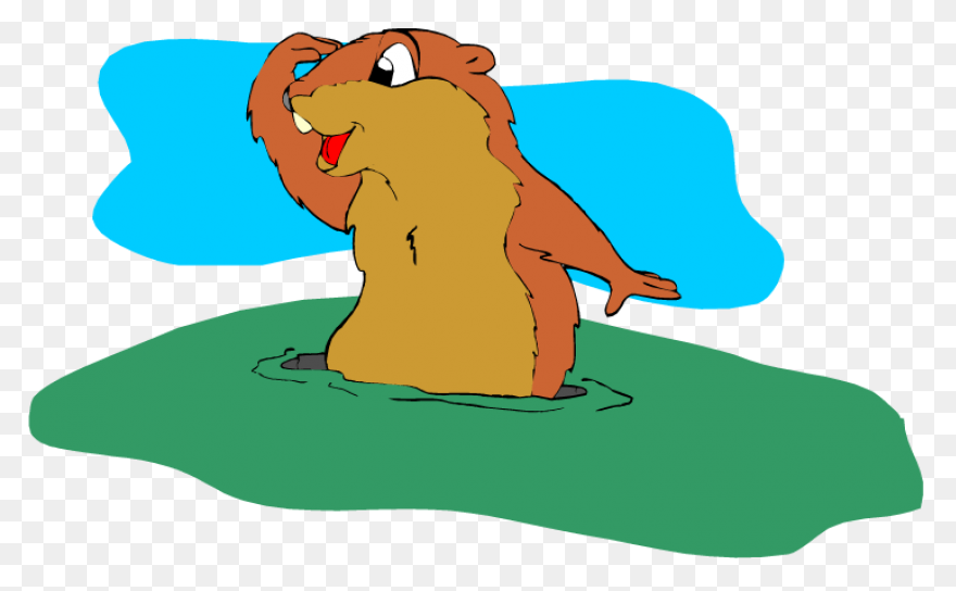 Happy Groundhog Clip Art - Happy Gr
