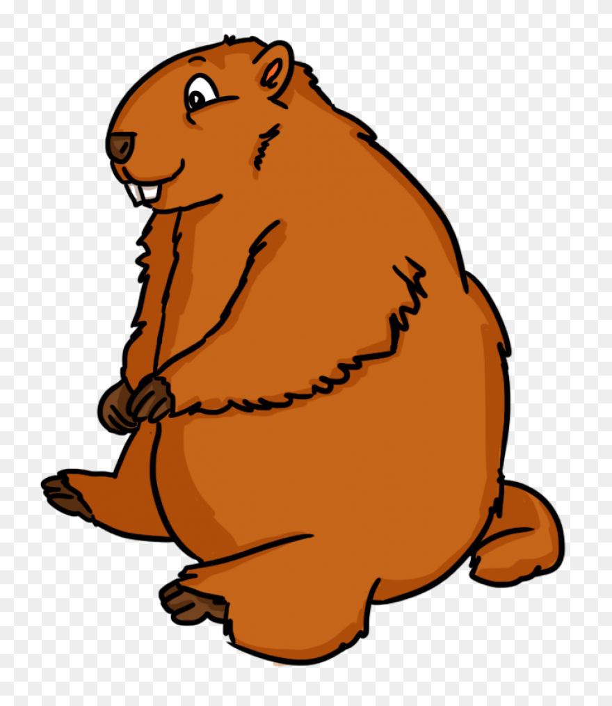 Happy Groundhog Clip Art - Happy Gr