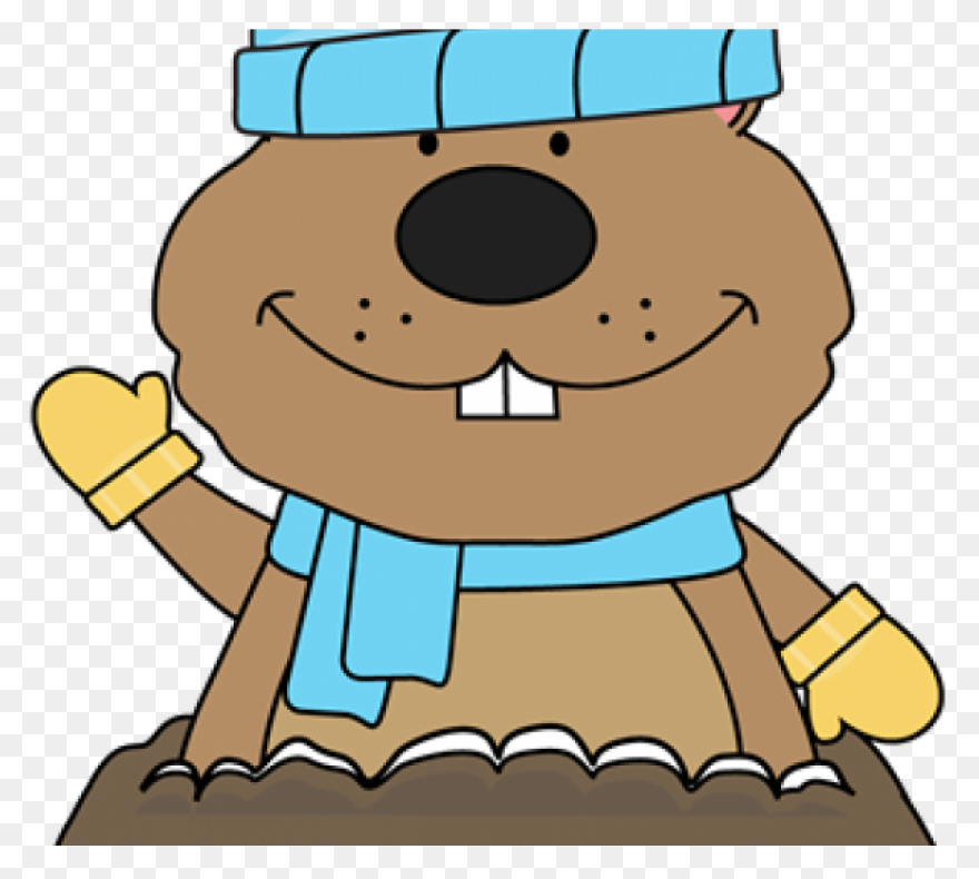 Happy Groundhog Clip Art - Happy Gr