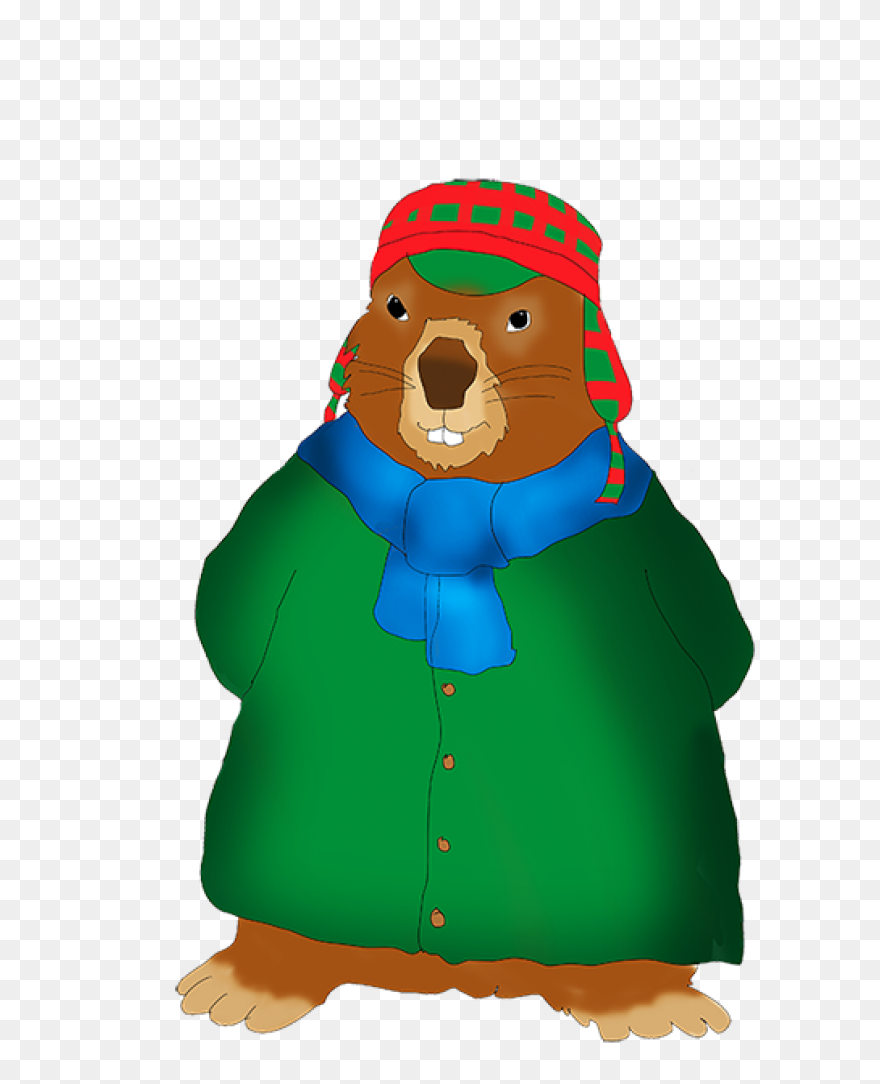 Happy Groundhog Clip Art - Happy Gr