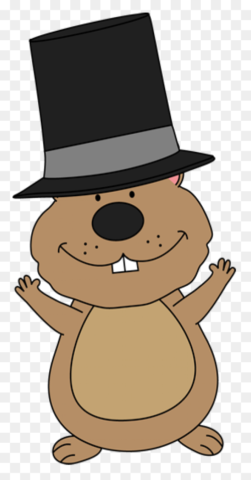 Happy Groundhog Clipart Happy Groundhog - Groundhog