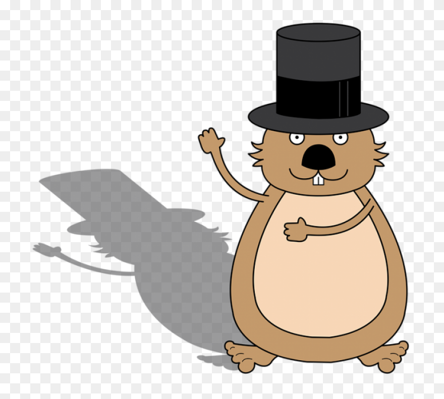 Happy Groundhog Clip Art - Happy Gr