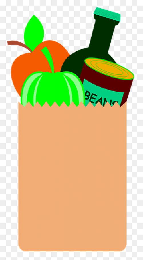 Eco Friendly Grocery Bag Clip Art -