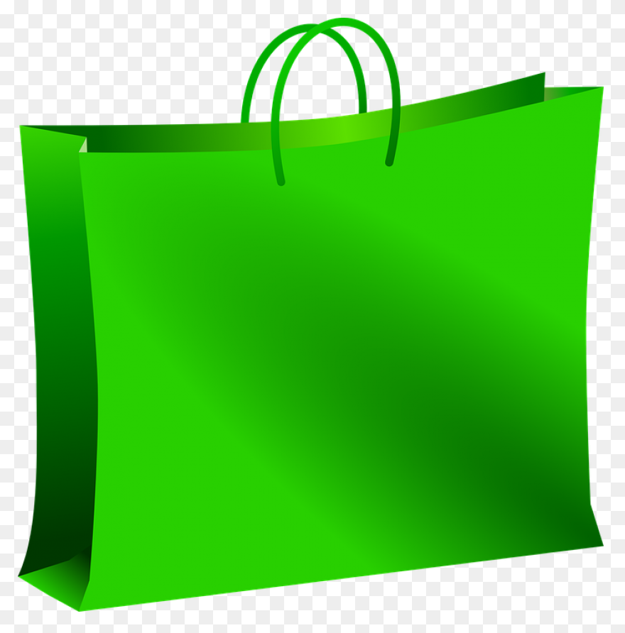 Eco Friendly Grocery Bag Clip Art -