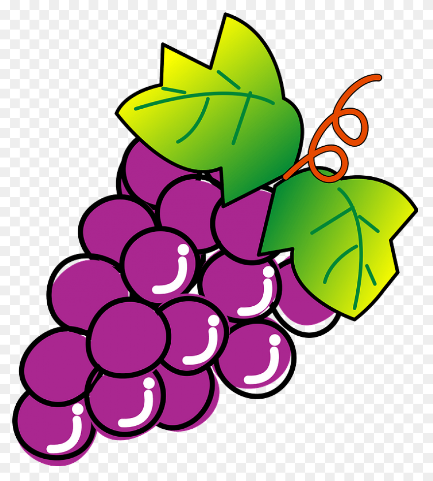 Grapes Clipart 3 - ClipartFlare Cli