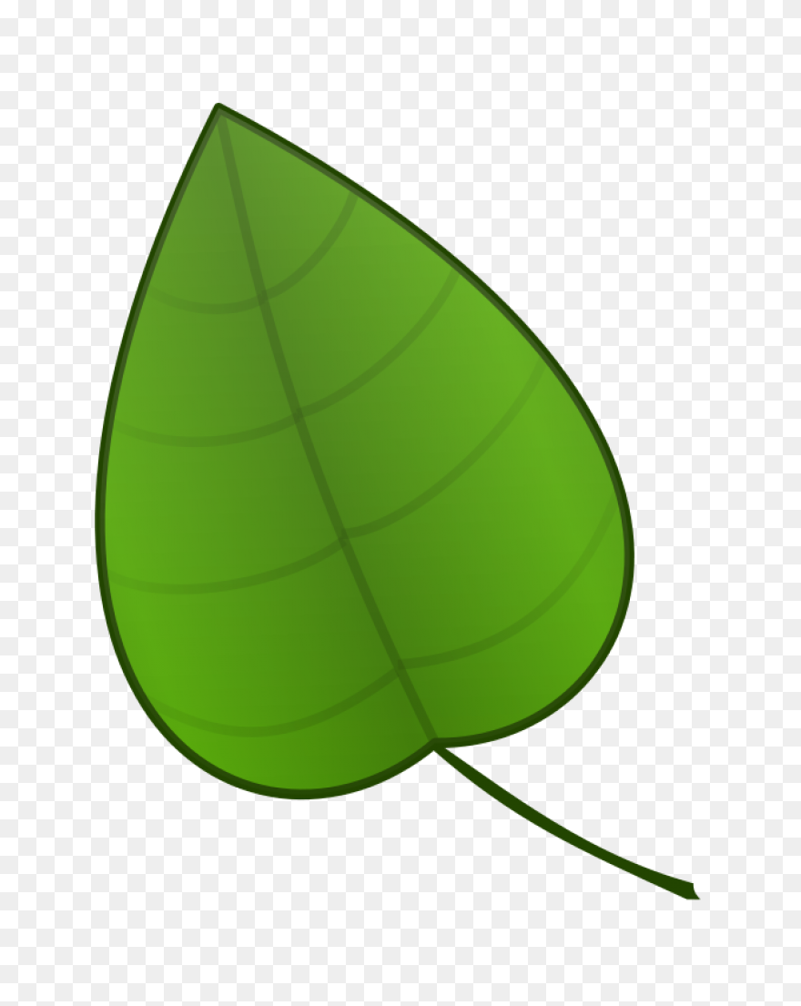 Free Green Leaf Transparent Backgro
