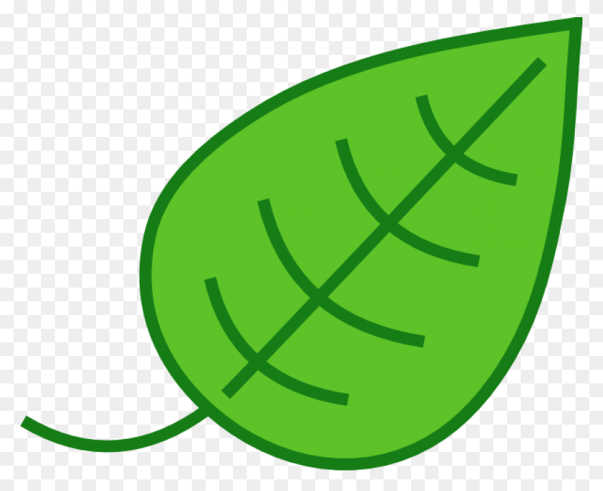 Free Green Leaf Transparent Backgro