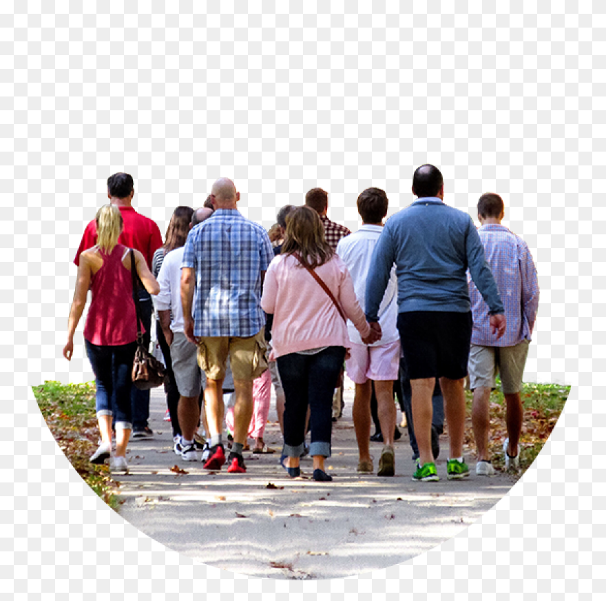 Download Group Of People Walking Cl